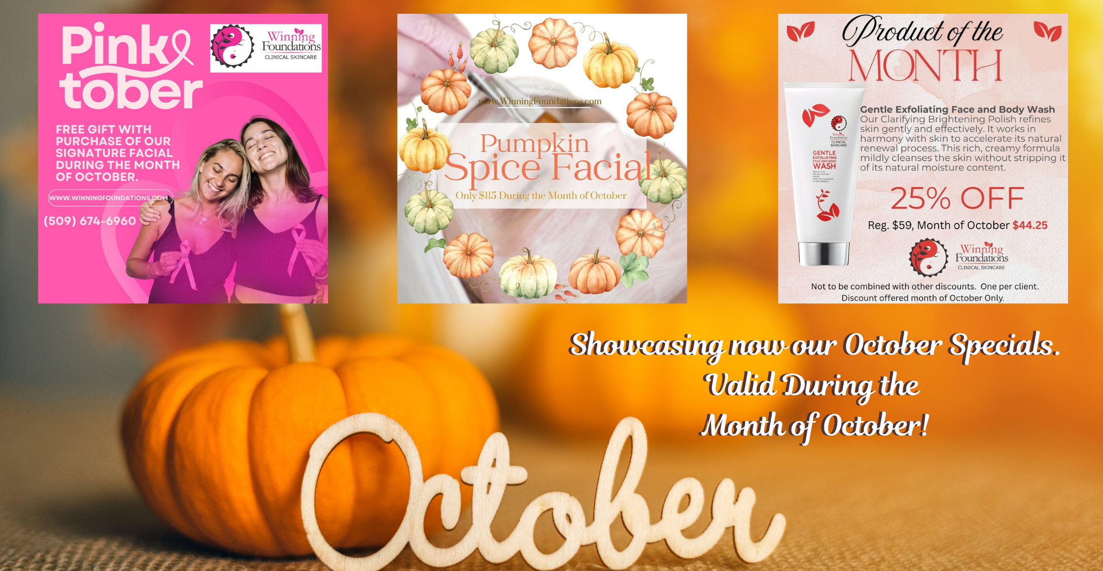 October Promos Website